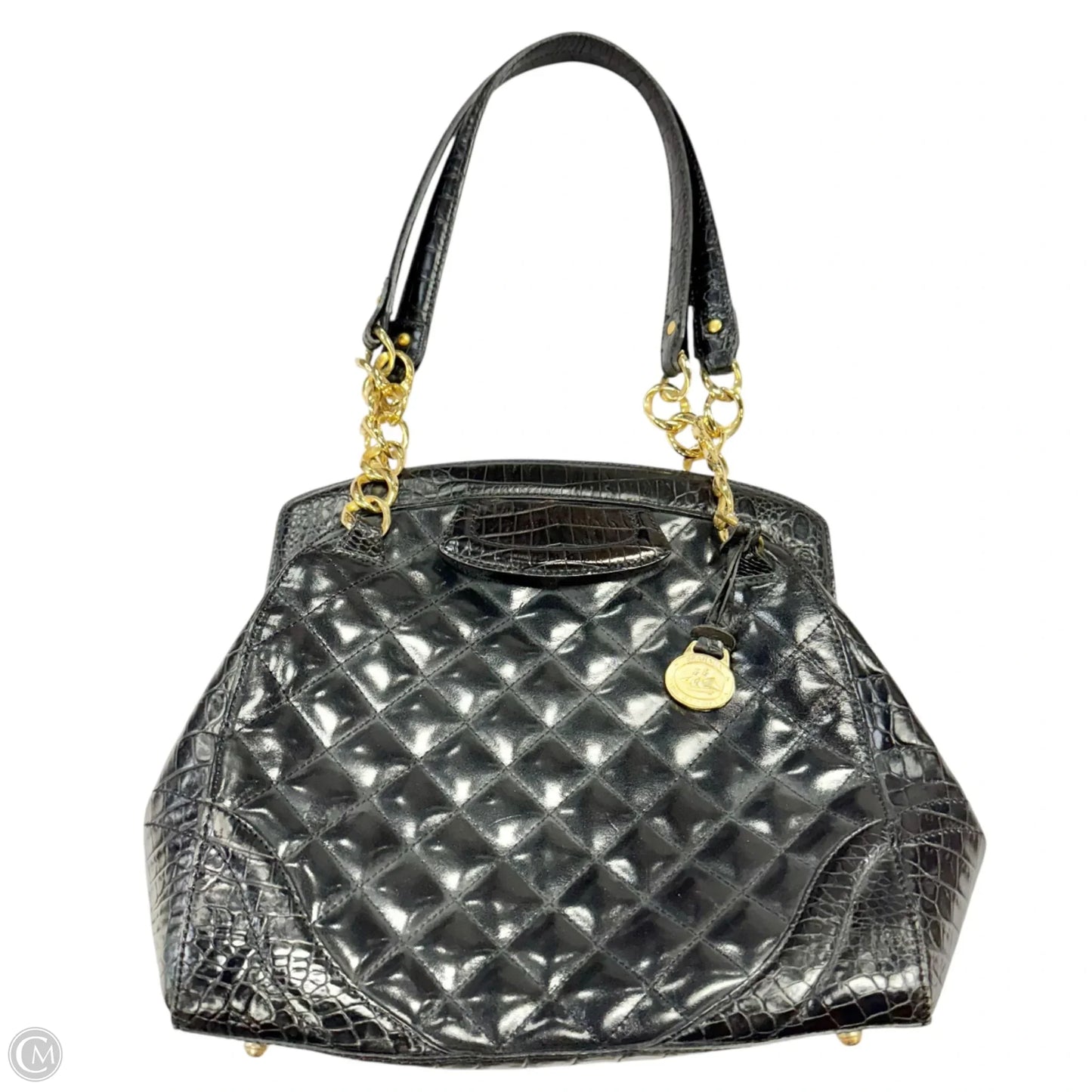 Handbag Designer By Brahmin, Size: Small