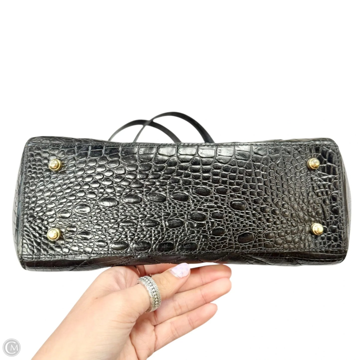 Handbag Designer By Brahmin, Size: Small