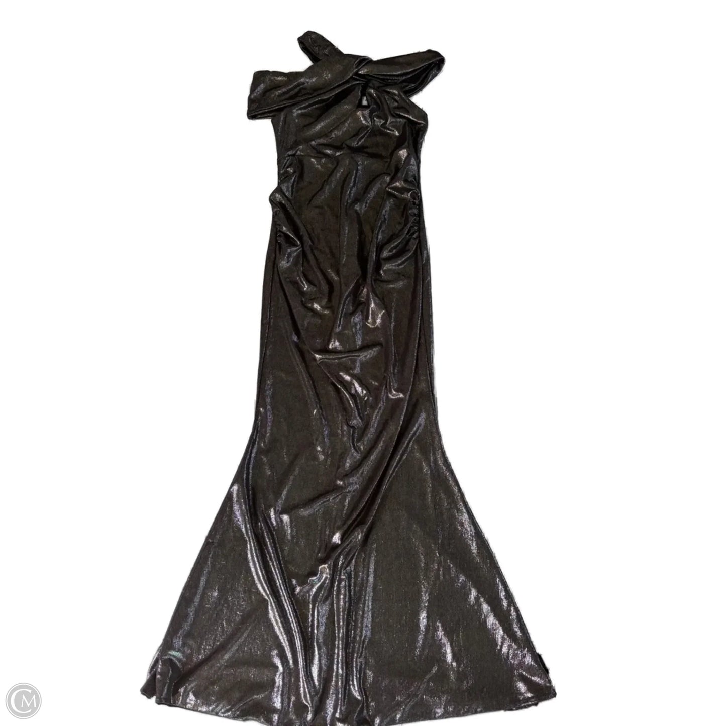 Dress Party Long By Club L London In Silver, Size: S