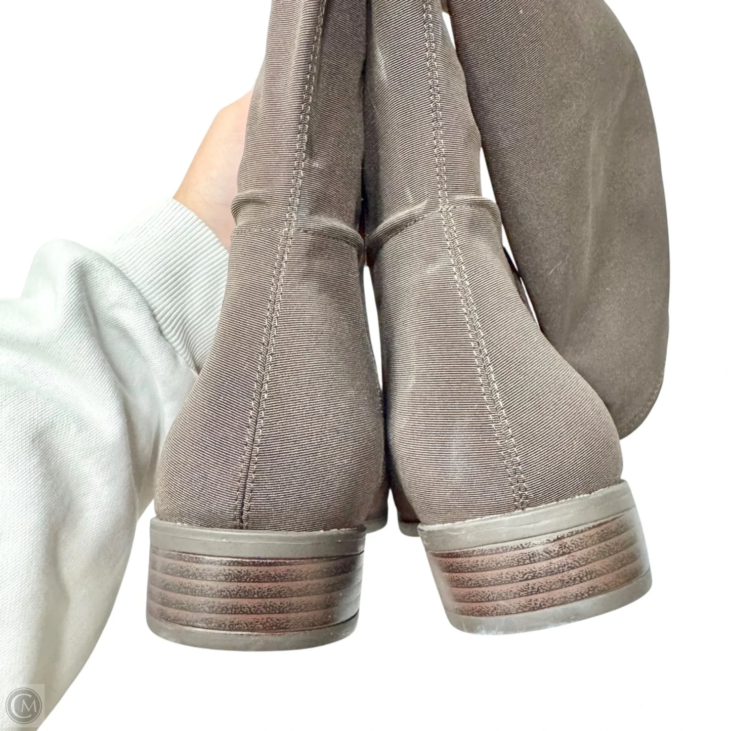 Boots Knee Flats By Lane Bryant In Brown, Size: 10