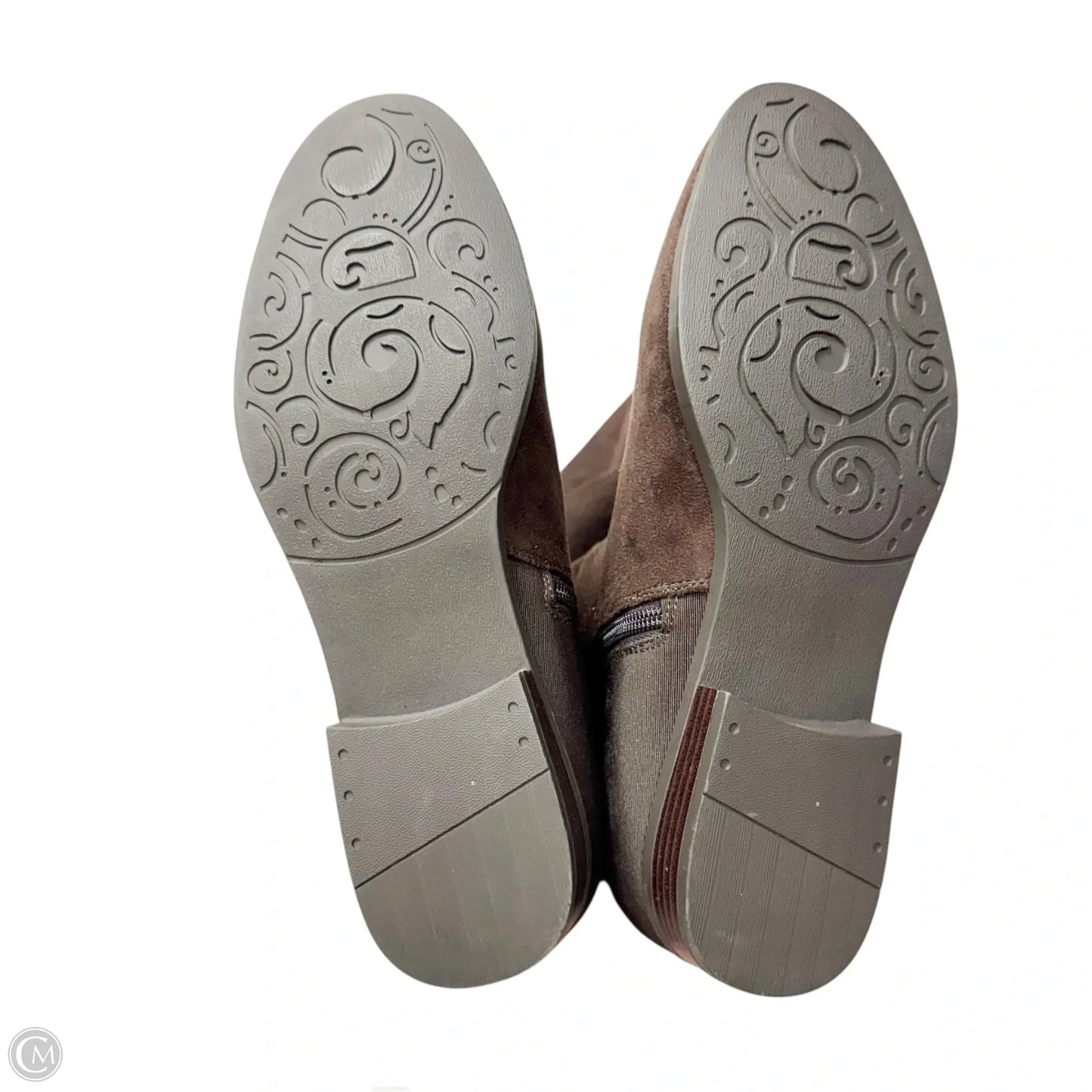 Boots Knee Flats By Lane Bryant In Brown, Size: 10