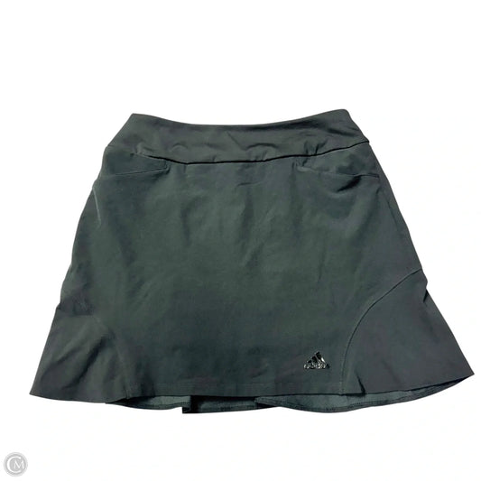 Athletic Skort By Adidas In Black, Size: S