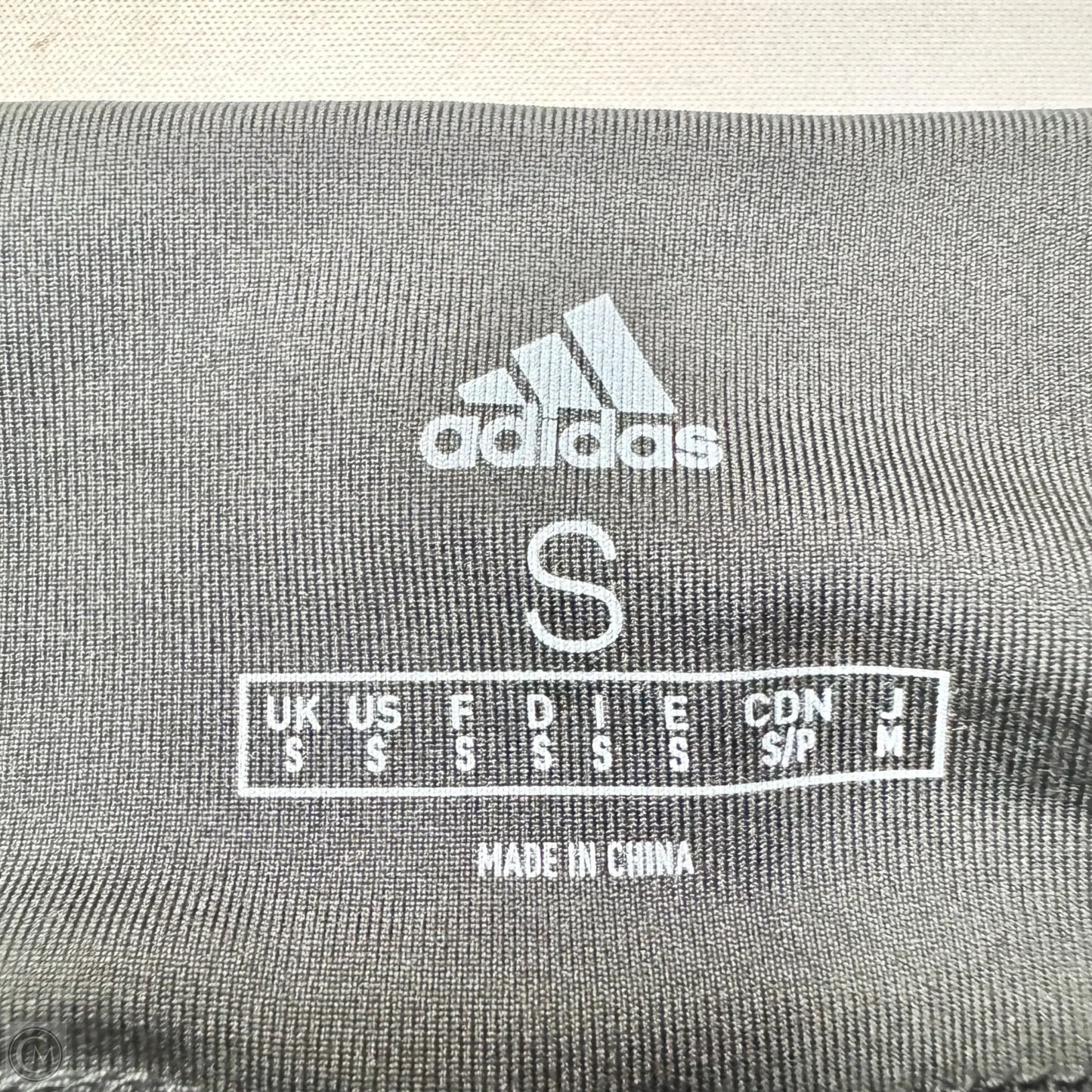 Athletic Skort By Adidas In Black, Size: S