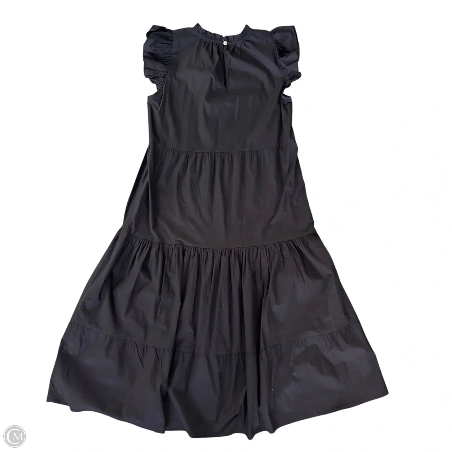 Dress Casual Midi By Centre Pointe In Black, Size: S