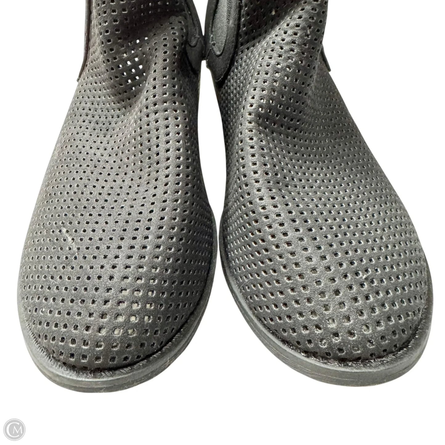 Boots Ankle Flats By Restricted In Black, Size: 9