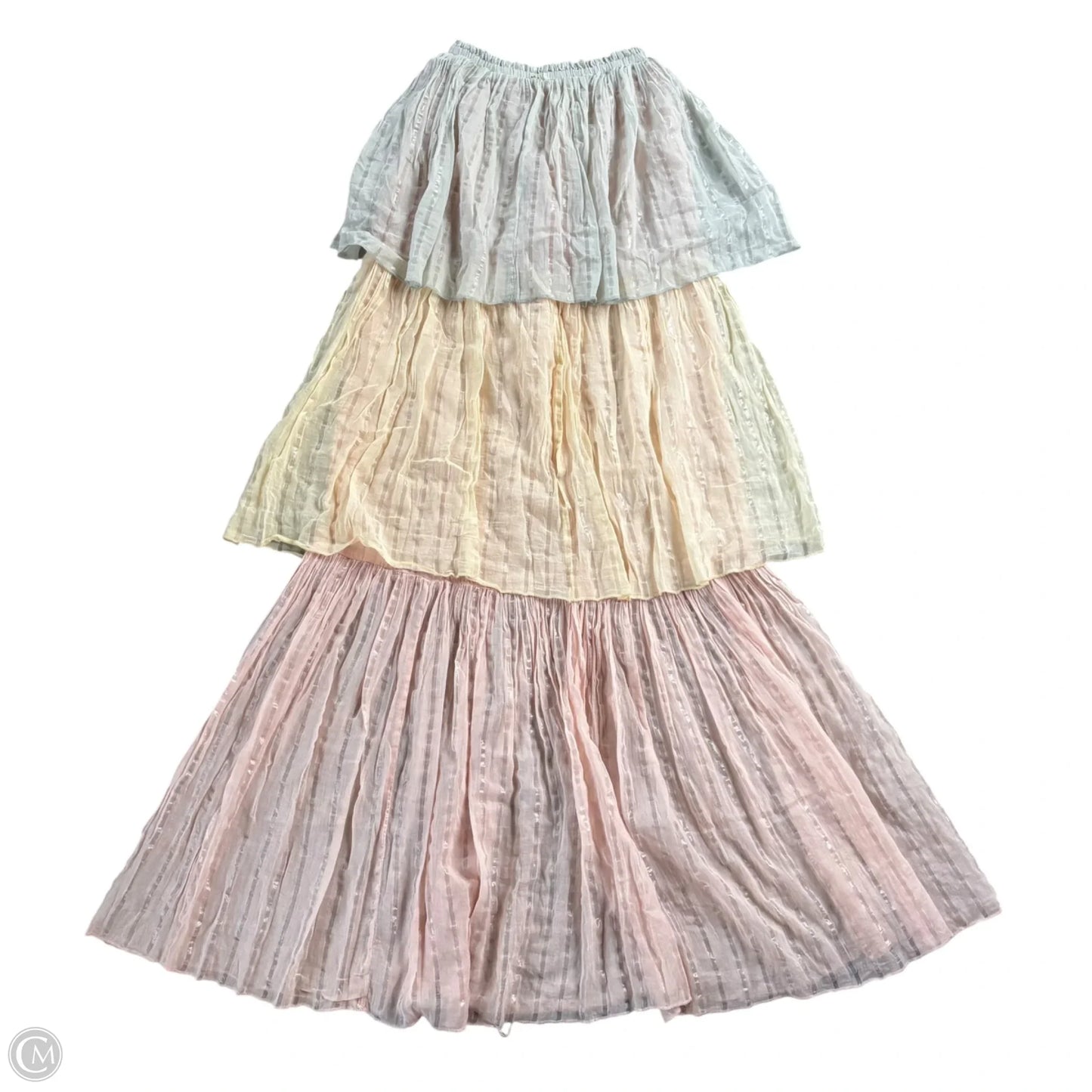 Dress Casual Maxi By Pq Swim In Multi-colored, Size: Xs/S