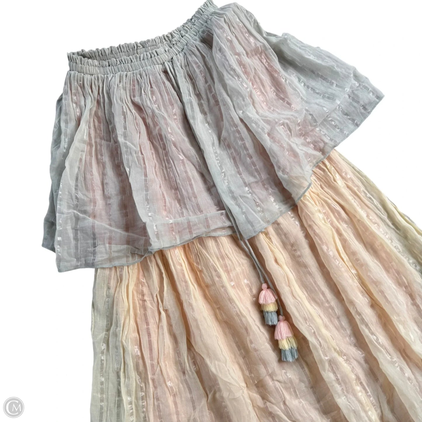 Dress Casual Maxi By Pq Swim In Multi-colored, Size: Xs/S