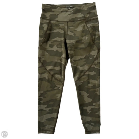 Athletic Leggings By Sweaty Betty In Camouflage Print, Size: M