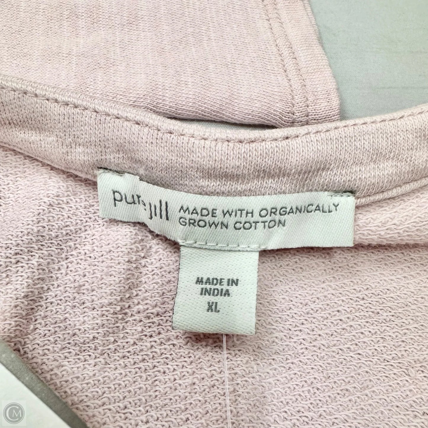 Top Long Sleeve By Pure Jill In Pink, Size: Xl