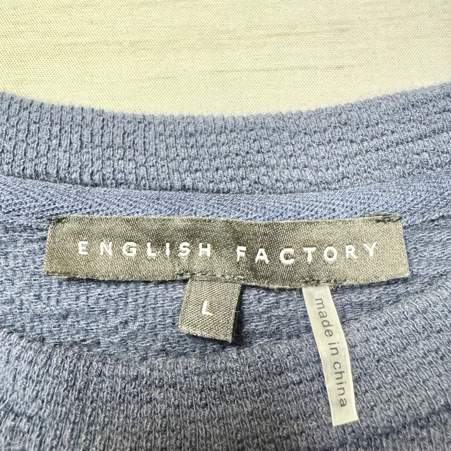 Dress Casual Short By English Factory In Navy, Size: L