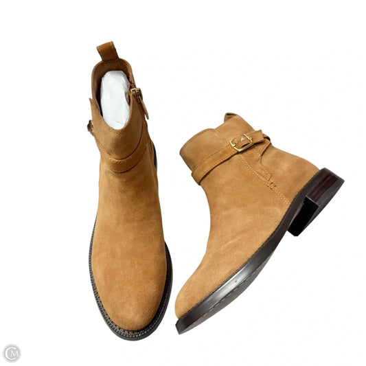 Boots Leather By Sam Edelman In Brown, Size: 6