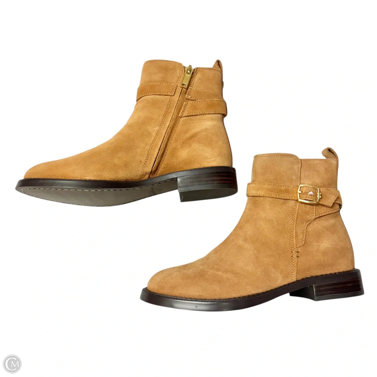 Boots Leather By Sam Edelman In Brown, Size: 6