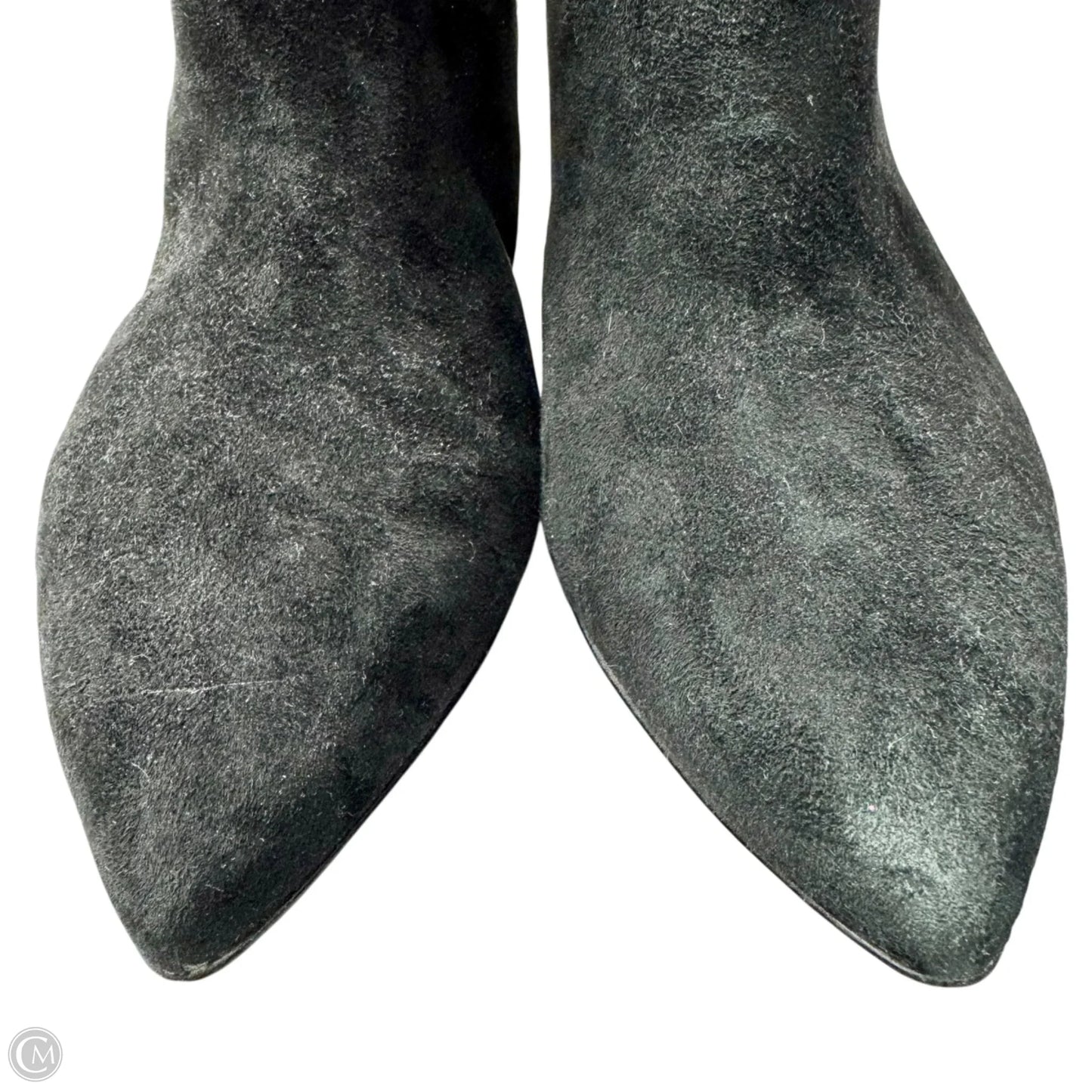 Boots Leather By Clarks In Black, Size: 8.5