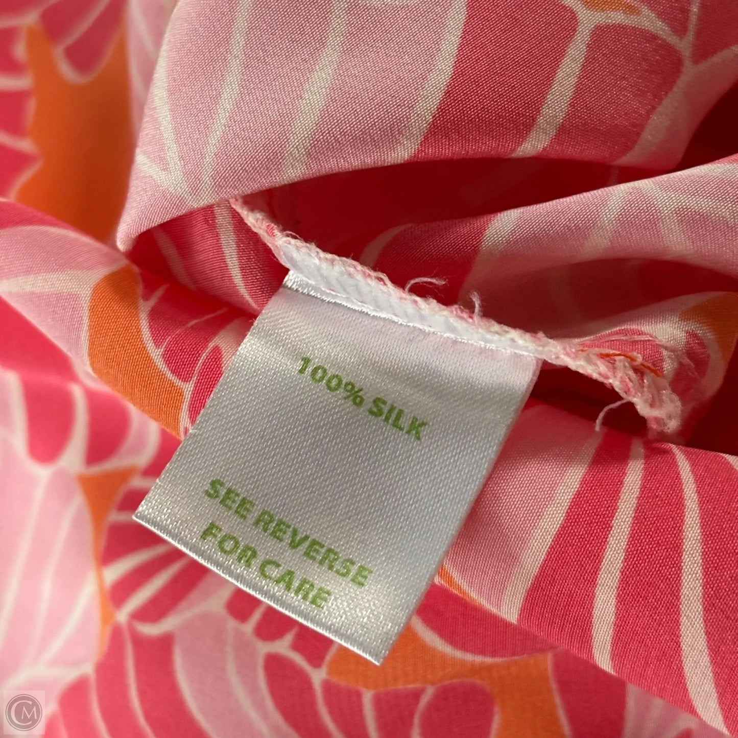 Top Sleeveless Designer By Lilly Pulitzer In Orange & Pink, Size: S