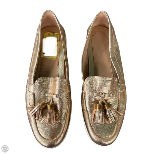 Shoes Flats By Michael By Michael Kors In Gold, Size: 6.5