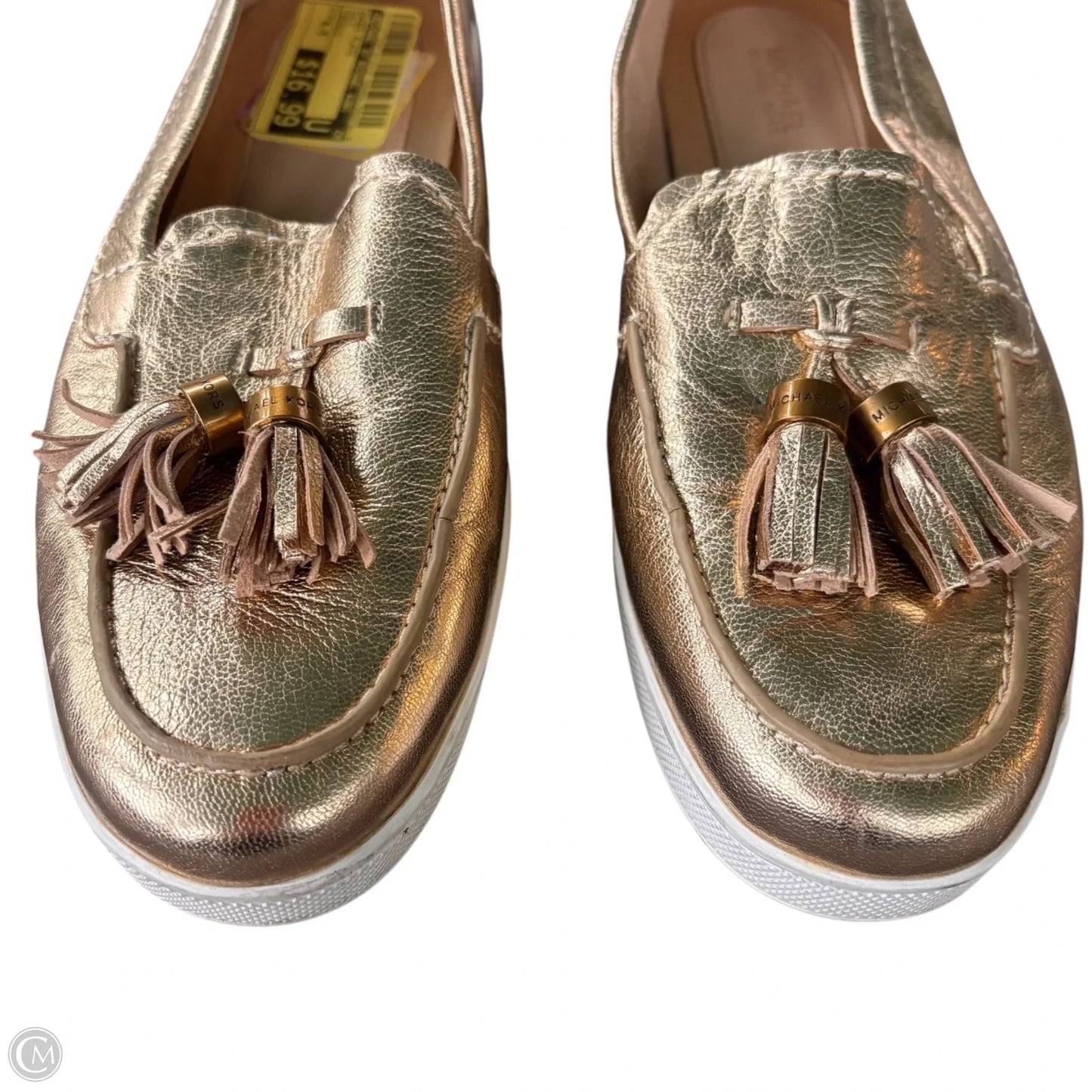 Shoes Flats By Michael By Michael Kors In Gold, Size: 6.5