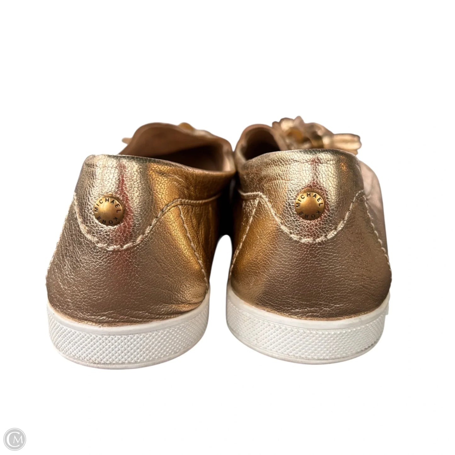 Shoes Flats By Michael By Michael Kors In Gold, Size: 6.5