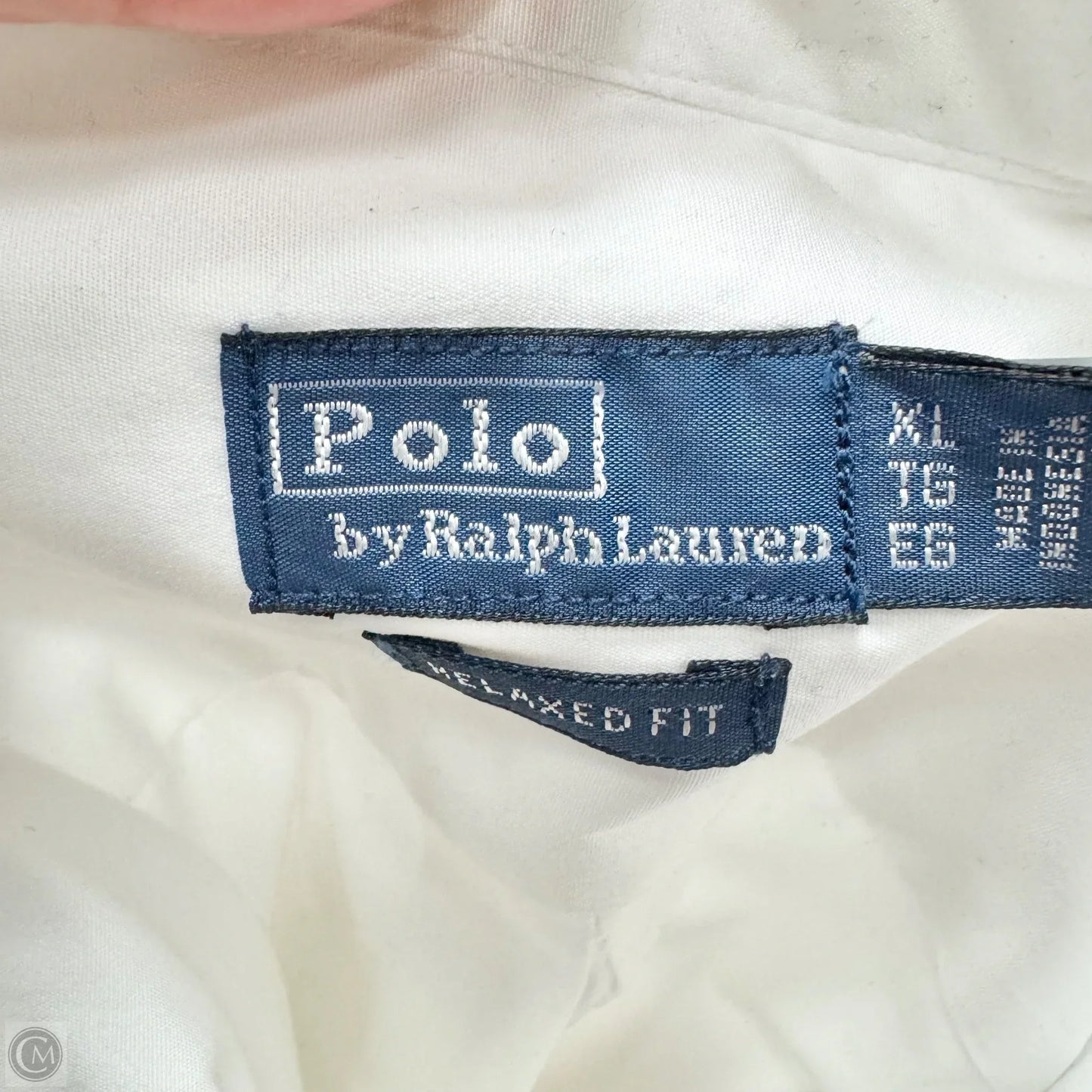 Top Long Sleeve By Polo Ralph Lauren In White, Size: Xl