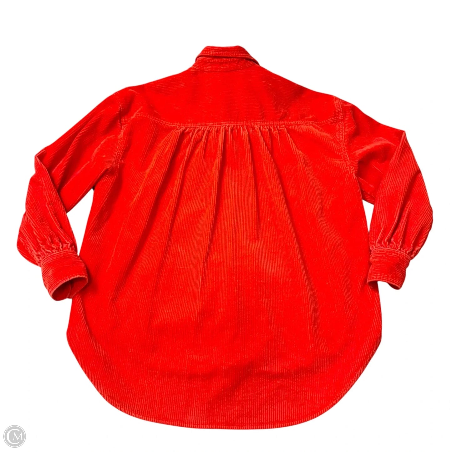 Jacket Shirt By Levis In Red, Size: S