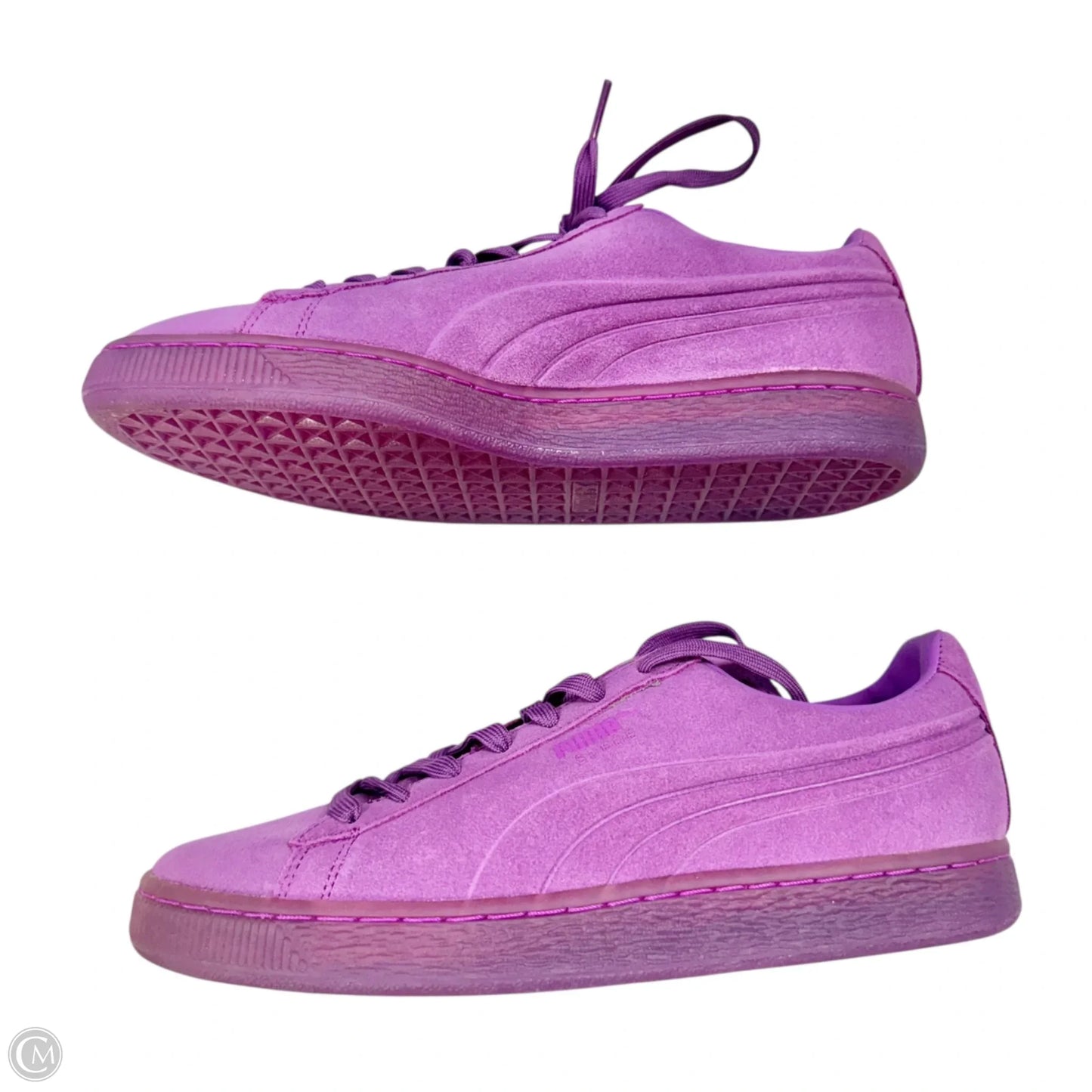 Shoes Sneakers By Puma In Purple, Size: 10