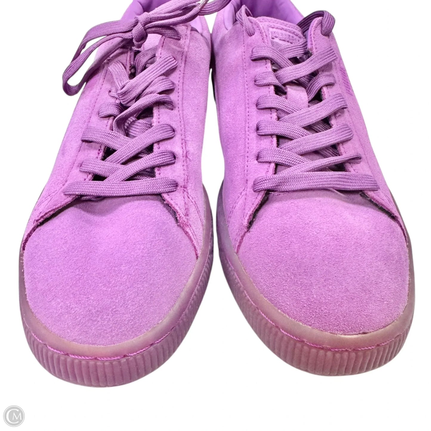 Shoes Sneakers By Puma In Purple, Size: 10