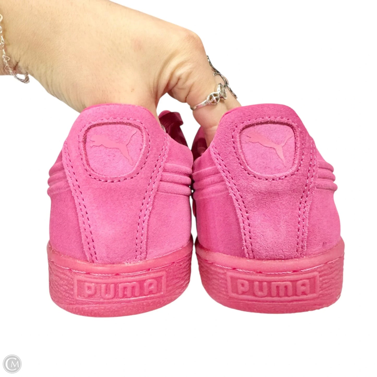 Shoes Sneakers By Puma In Pink, Size: 10