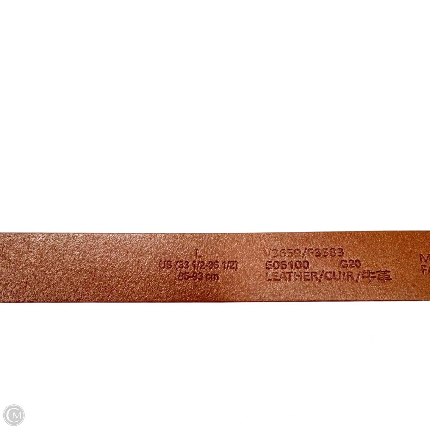 Belt Leather By Lands End, Size: Large
