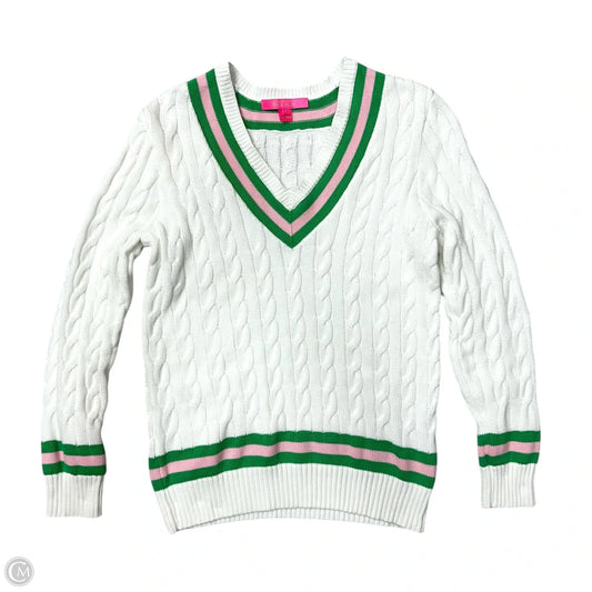 Sweater Designer By Lilly Pulitzer In White, Size: S