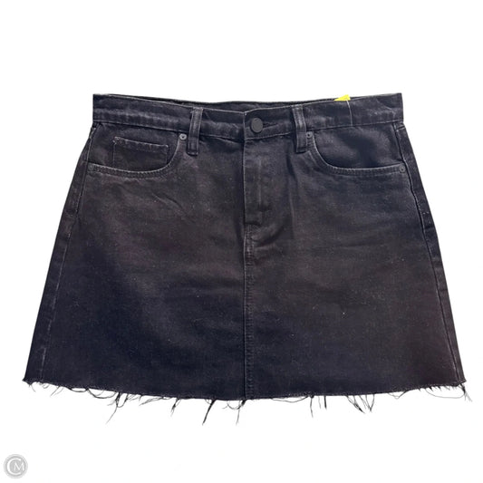 Skirt Mini & Short By Blanknyc In Black Denim, Size: 4