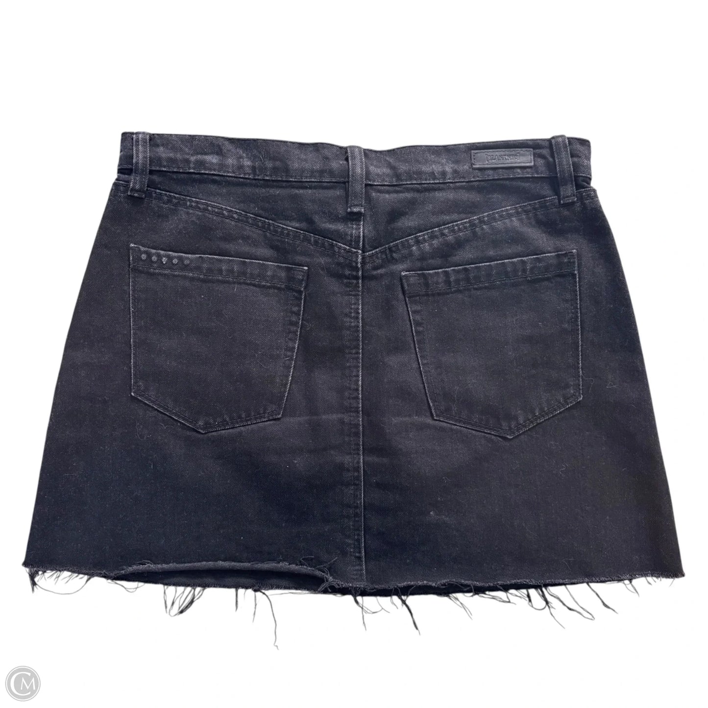 Skirt Mini & Short By Blanknyc In Black Denim, Size: 4