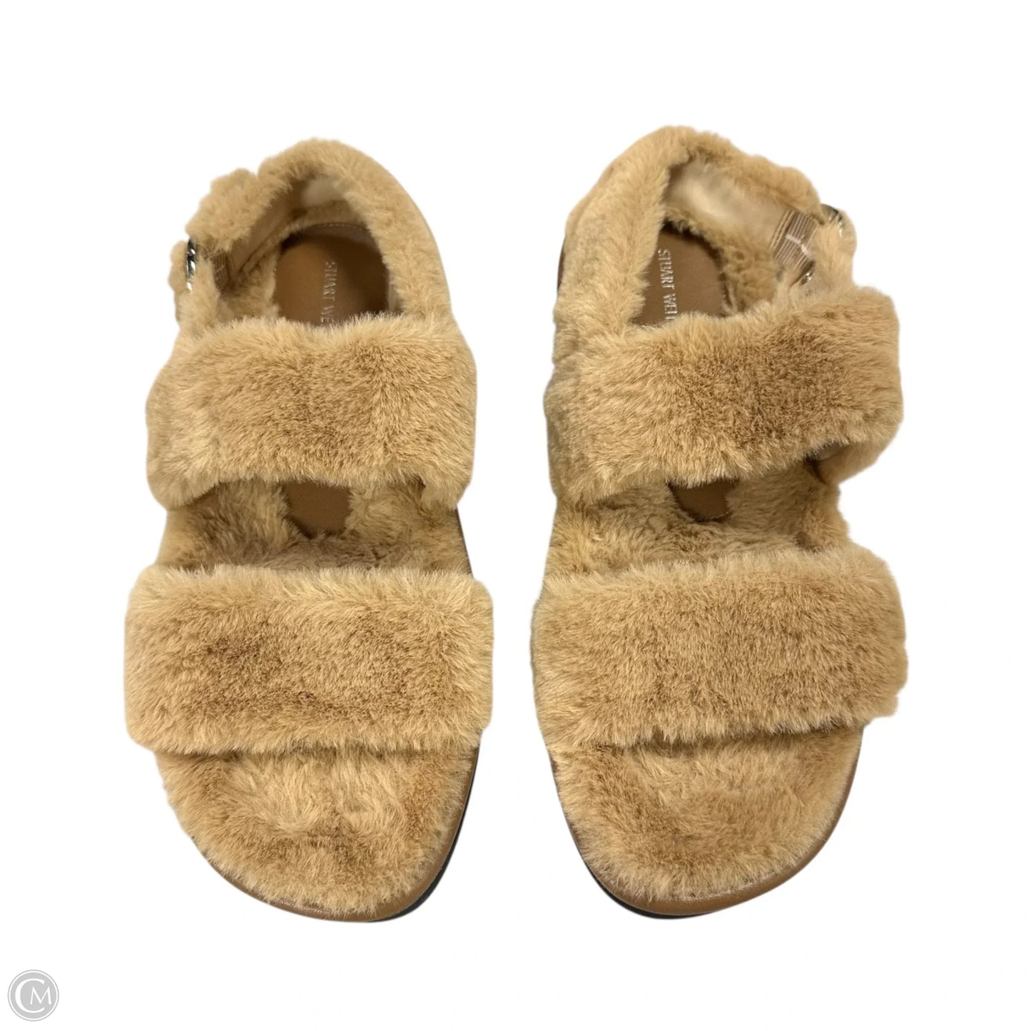 Sandals Designer By Stuart Weitzman In Brown, Size: 9.5