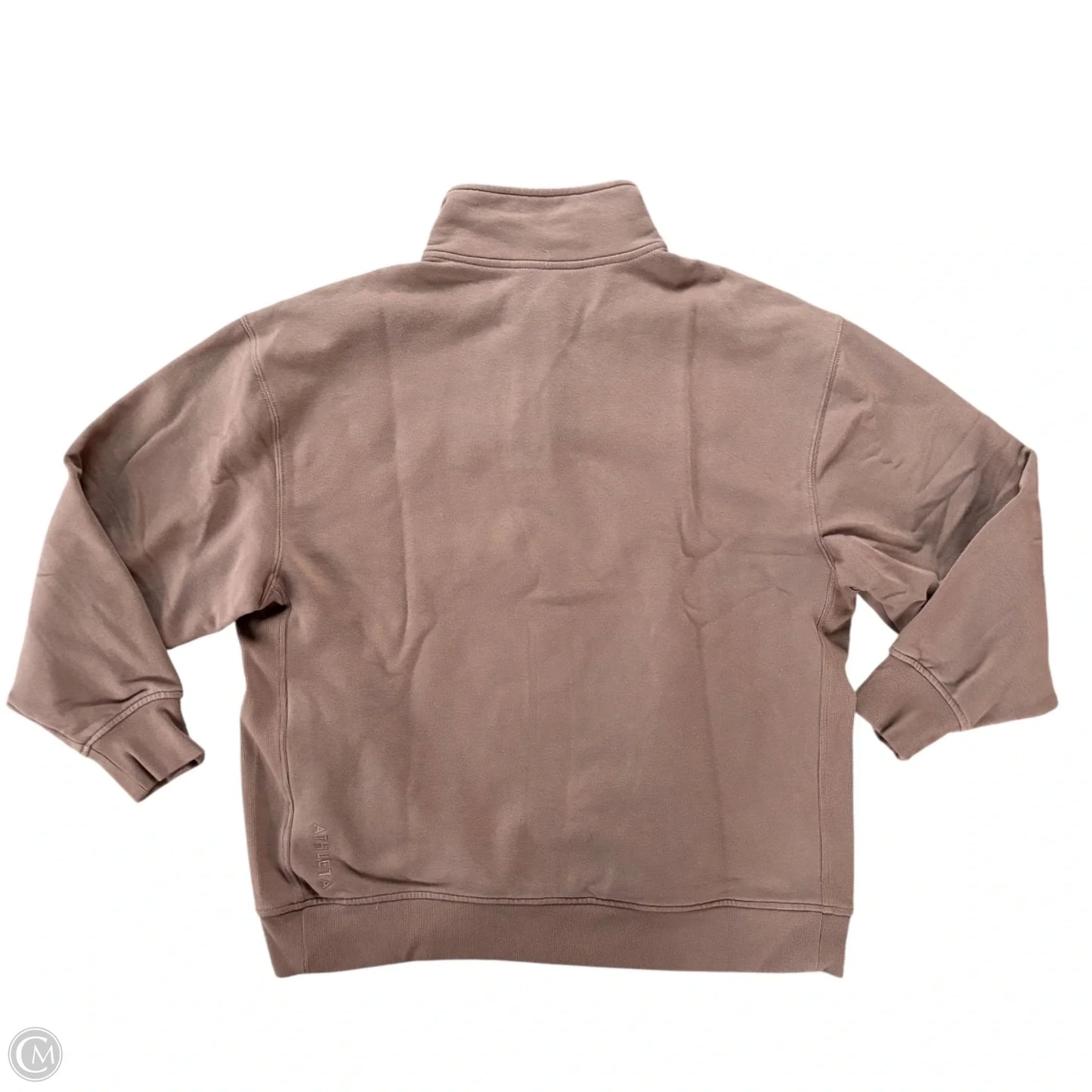 Athletic Sweatshirt Collar By Athleta In Brown, Size: M