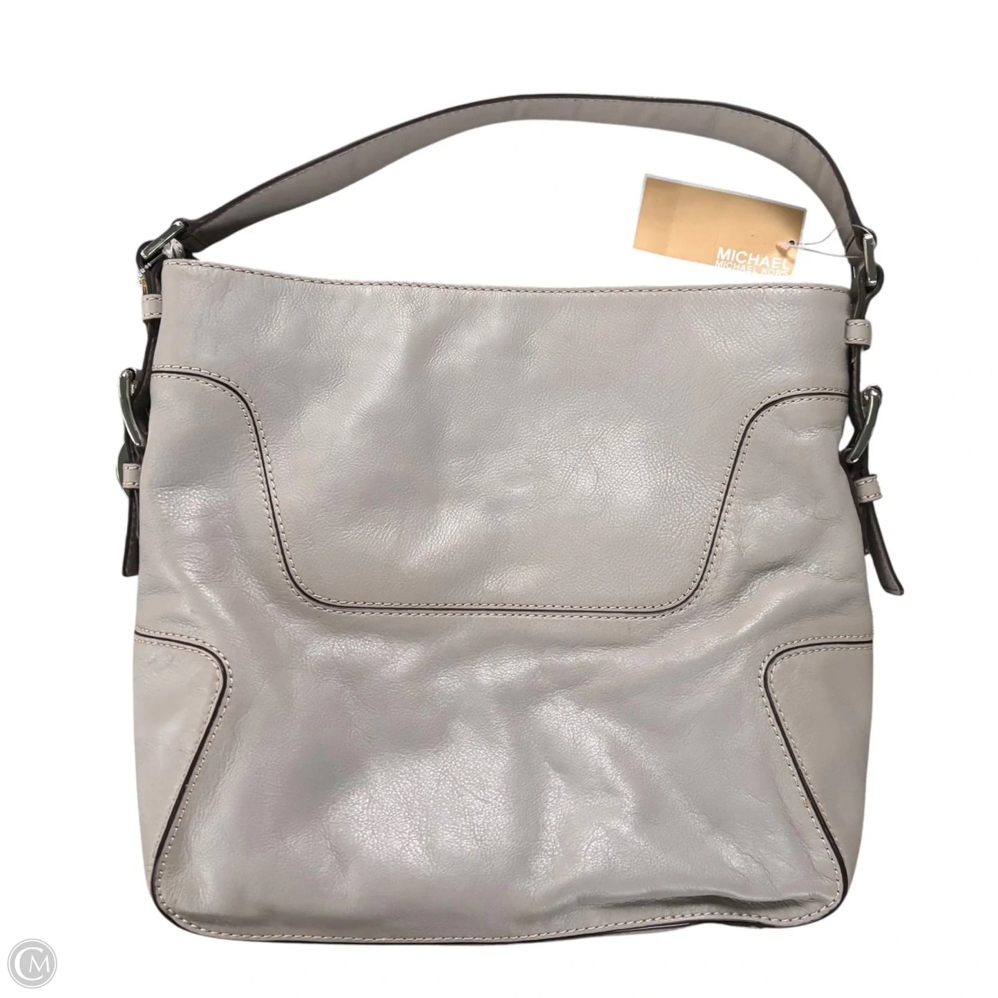 Handbag Leather By Michael By Michael Kors, Size: Large