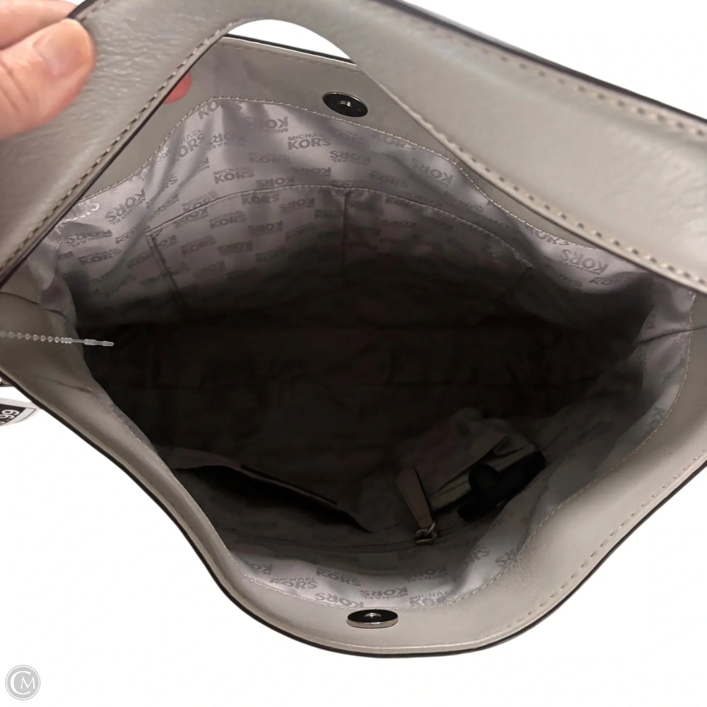 Handbag Leather By Michael By Michael Kors, Size: Large