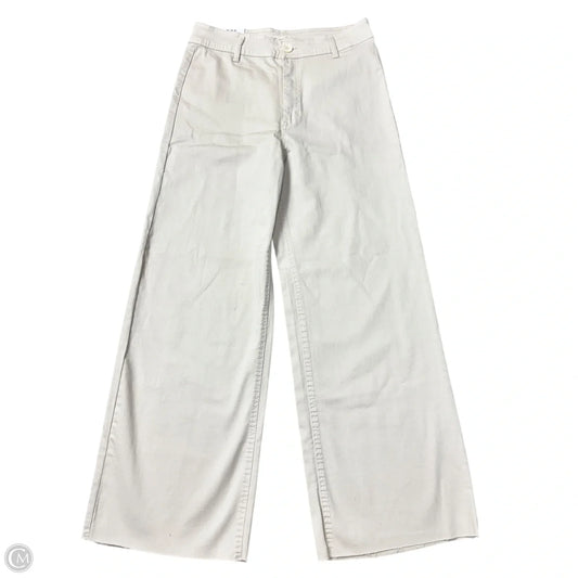 Pants Wide Leg By Oat In Cream, Size: 10