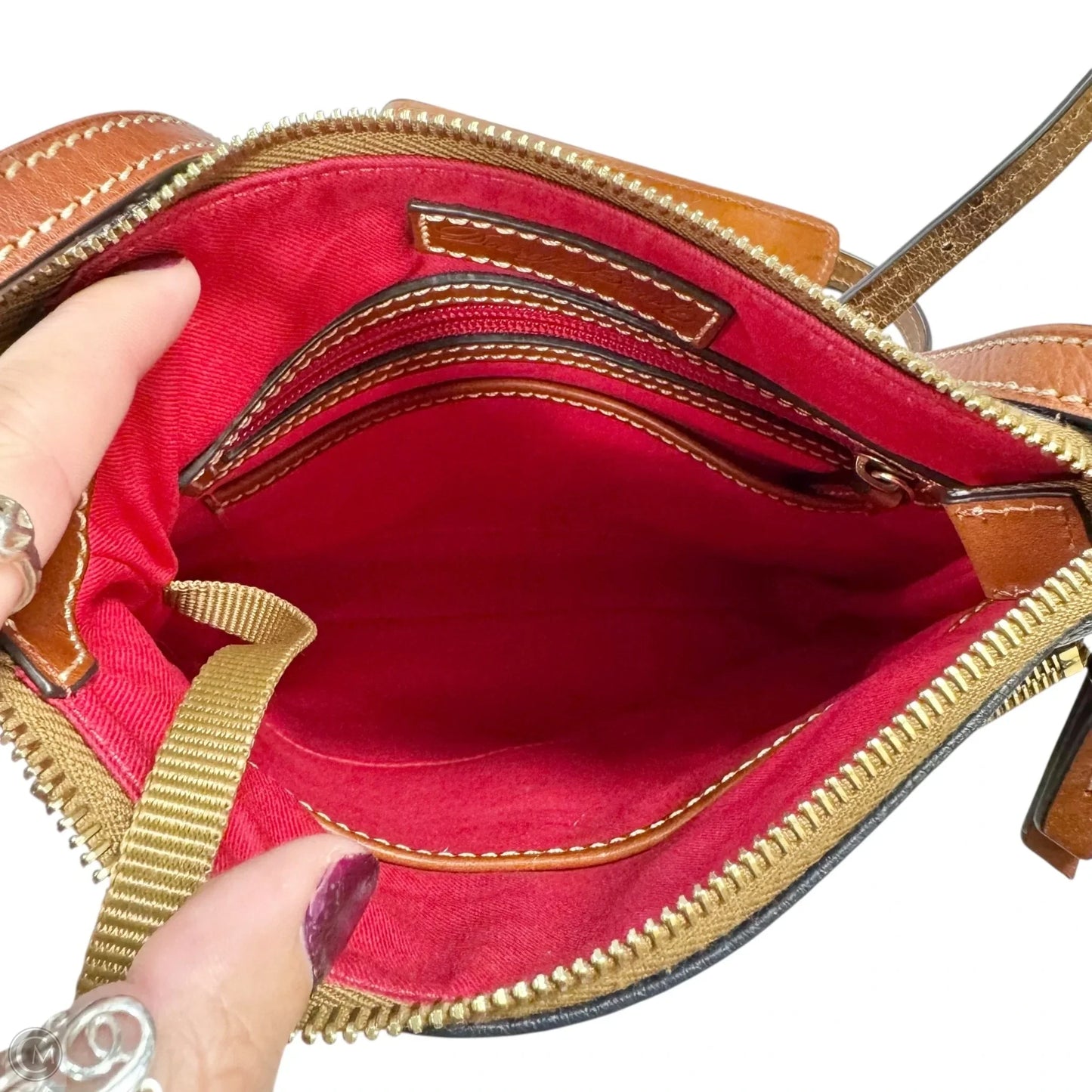 Crossbody Designer By Dooney And Bourke, Size: Small