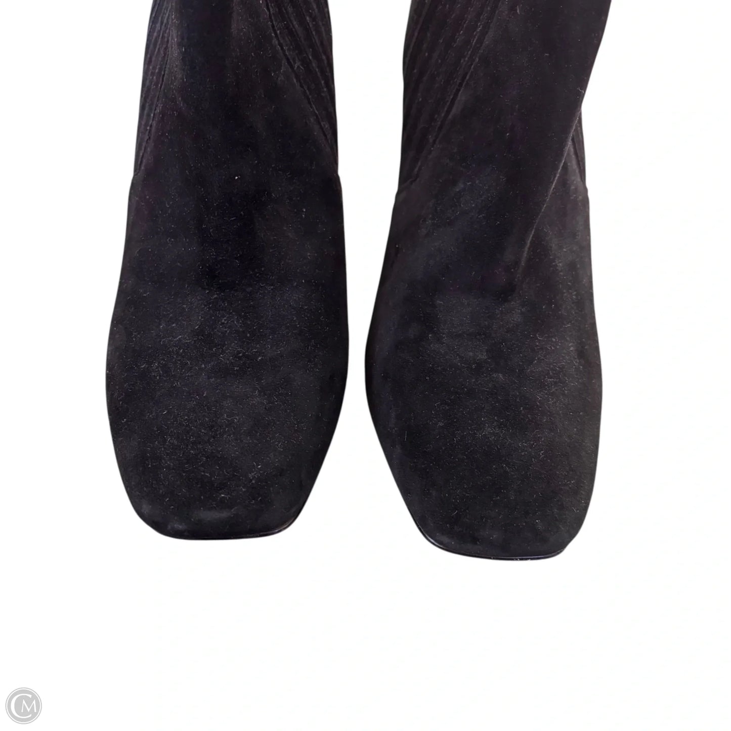 Boots Leather By Vince Camuto In Black, Size: 9.5