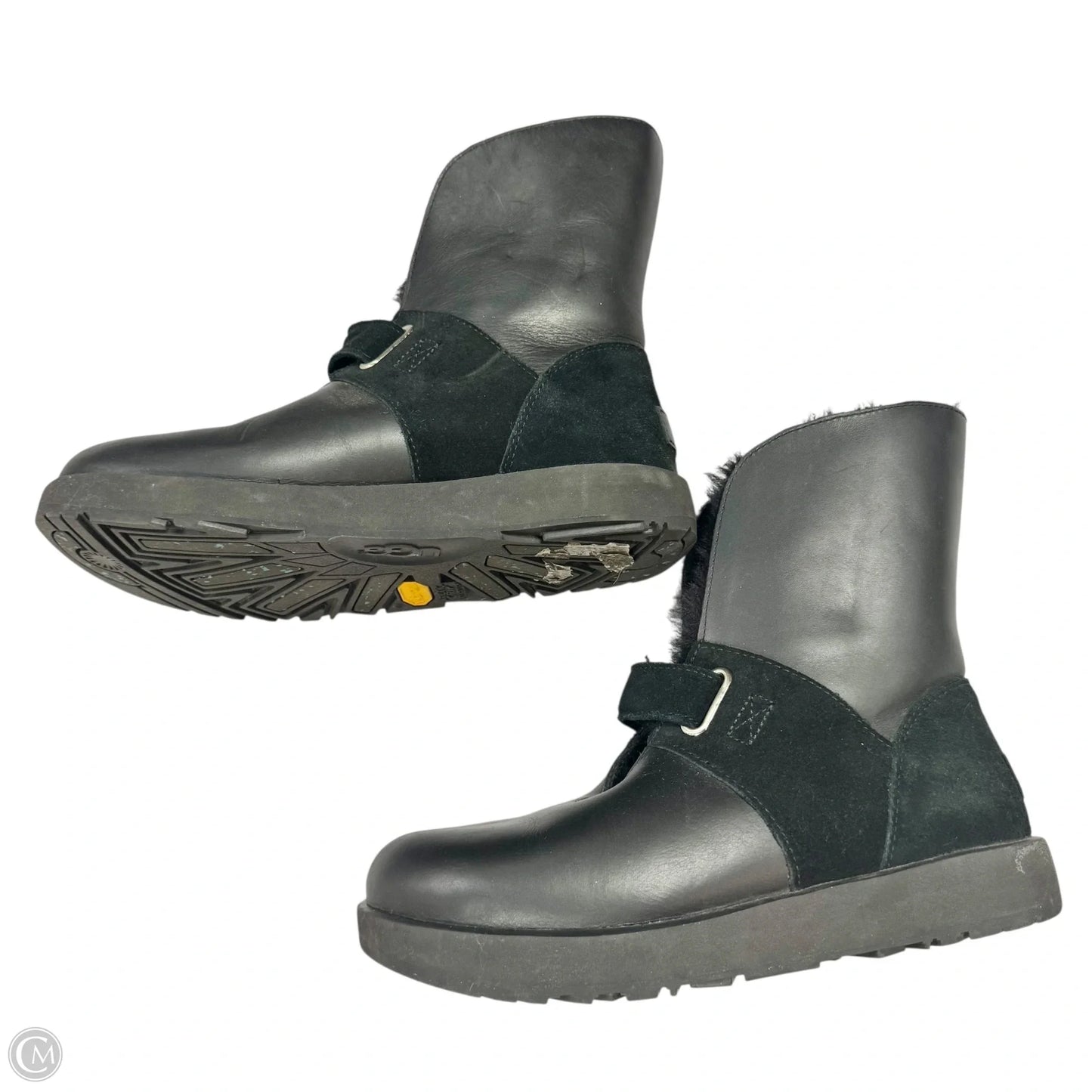 Boots Designer By Ugg In Black, Size: 8