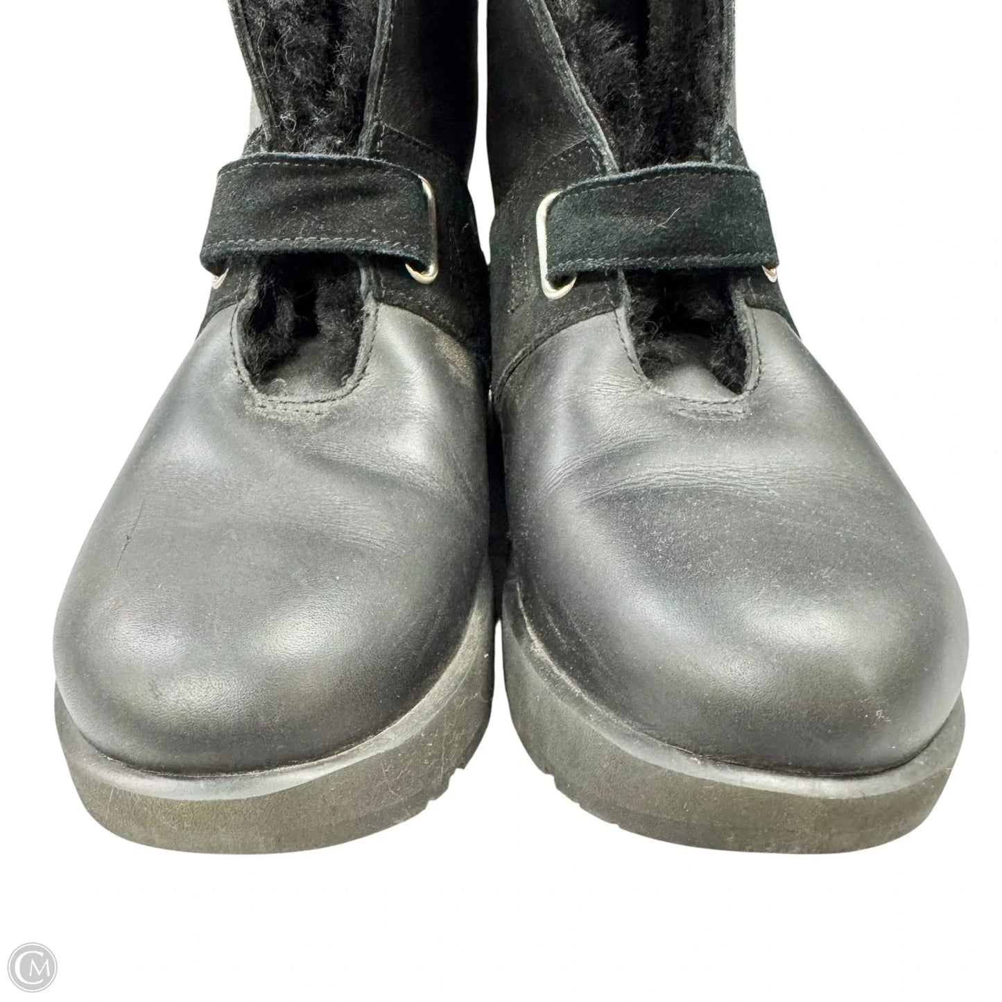 Boots Designer By Ugg In Black, Size: 8