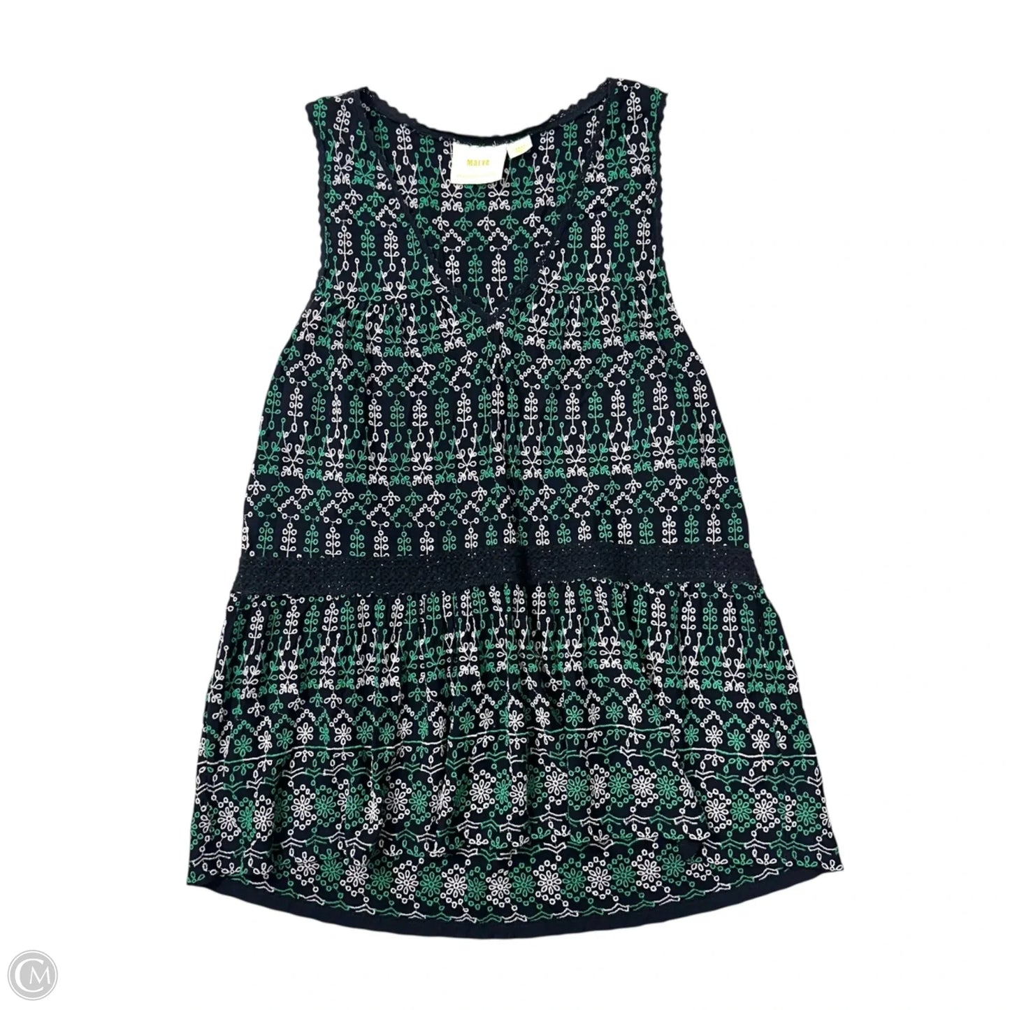 Tunic Sleeveless By Maeve In Navy, Size: L