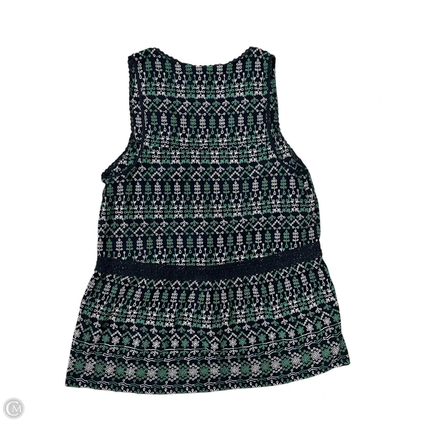 Tunic Sleeveless By Maeve In Navy, Size: L