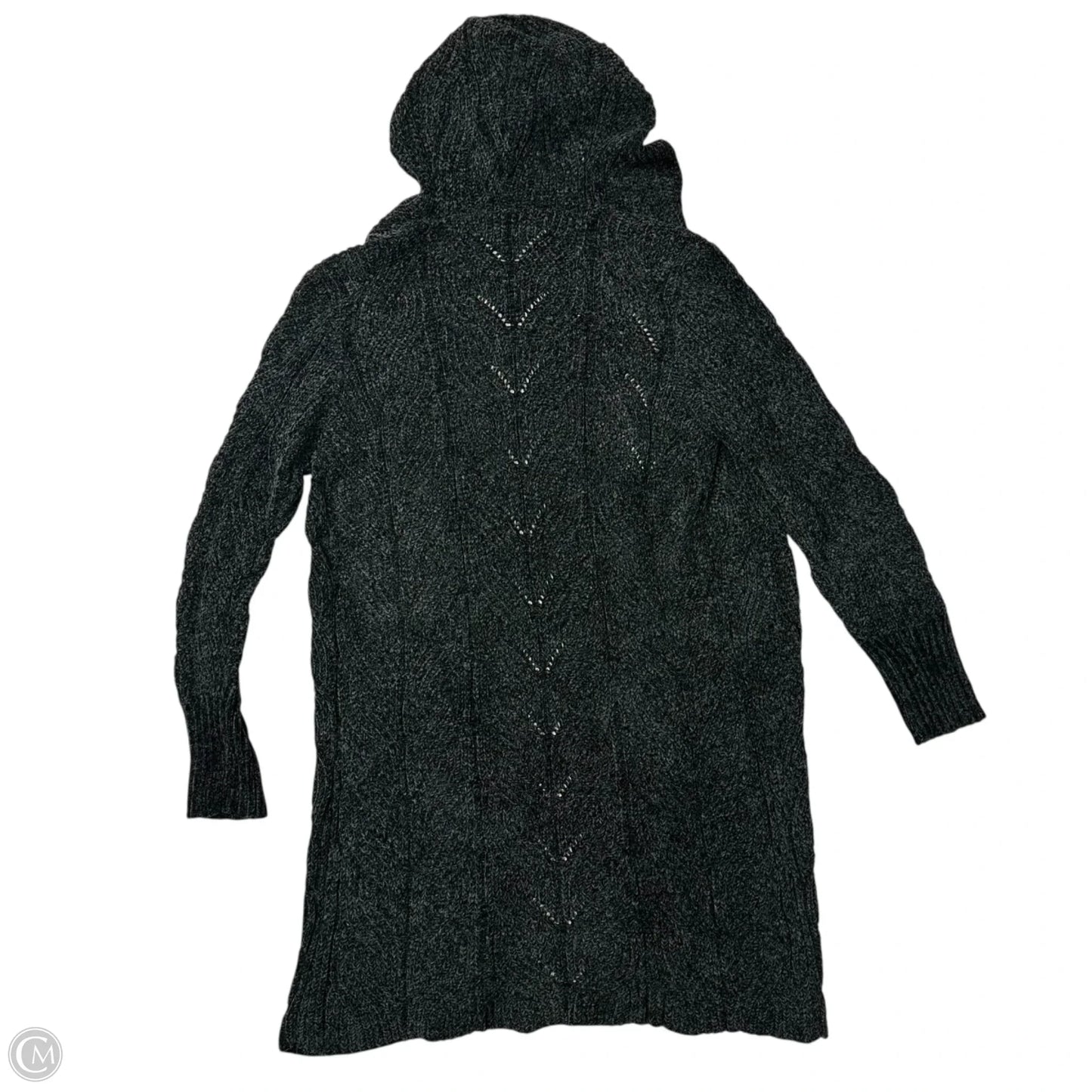 Sweater Cardigan By Saltwater Luxe In Black, Size: L