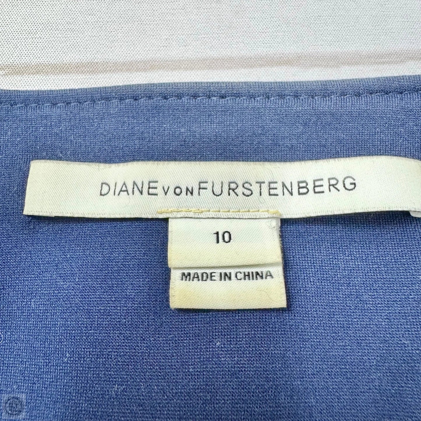 Jacket Designer By Diane Von Furstenberg In Navy, Size: M