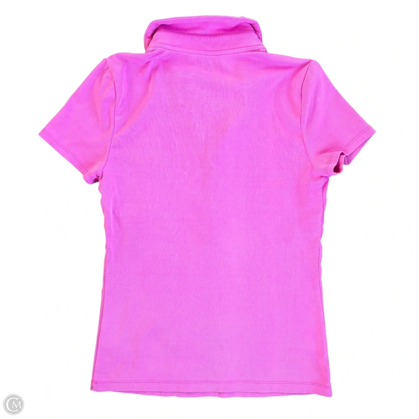 Top Short Sleeve Designer By Lilly Pulitzer In Purple, Size: S