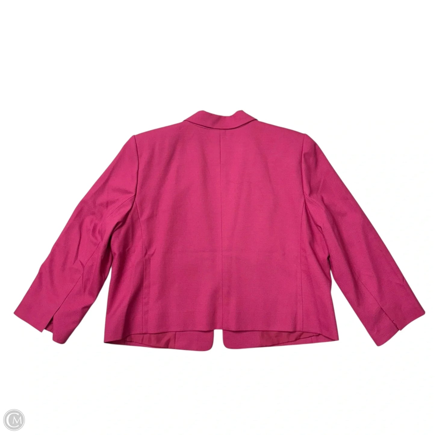 Blazer By Ann Taylor In Purple, Size: Xxl