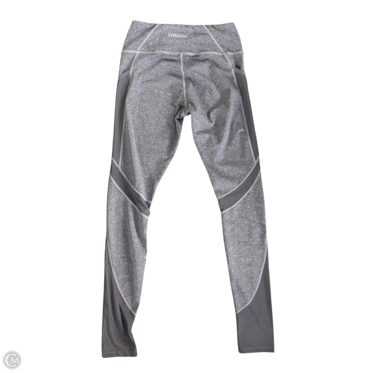 Athletic Leggings By Gym Shark In Grey, Size: M
