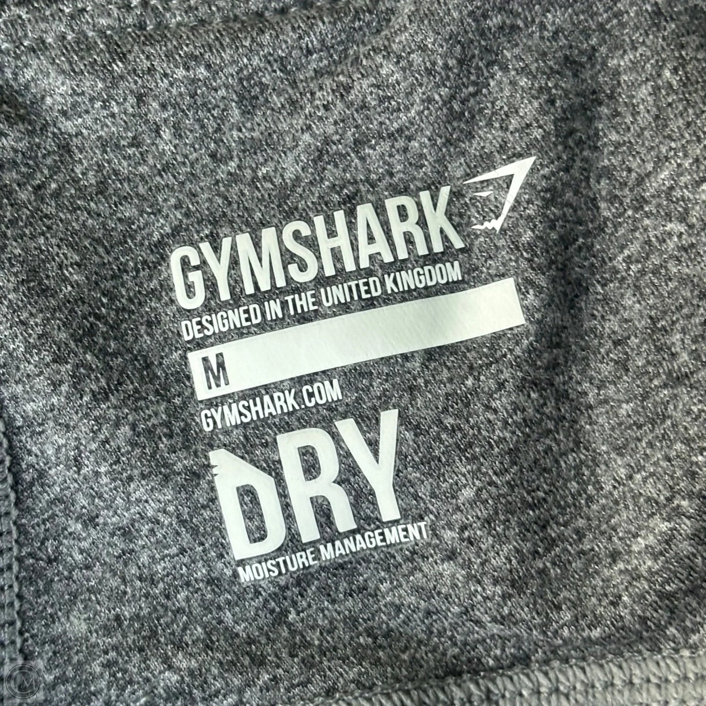 Athletic Leggings By Gym Shark In Grey, Size: M