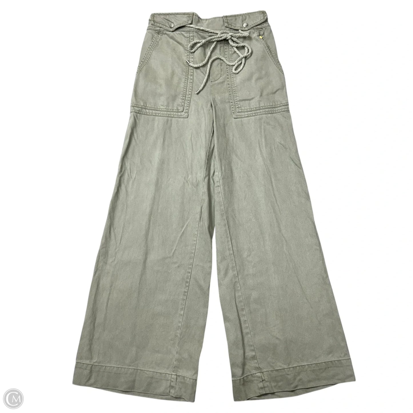 Pants Wide Leg By Joie In Green, Size: M