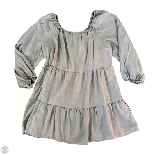 Dress Casual Short By Amadi In Blue, Size: 1x