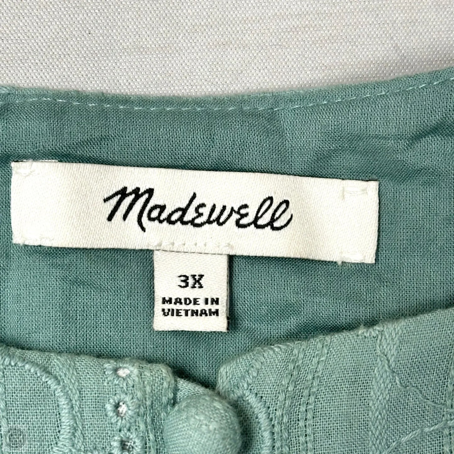 Dress Casual Midi By Madewell In Blue, Size: 3x